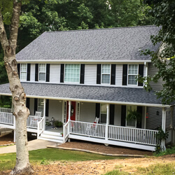 country home with new roof
