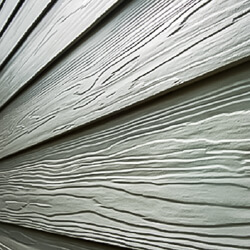 closeup of siding texture